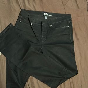 New York & Company black soho bootcut jeans